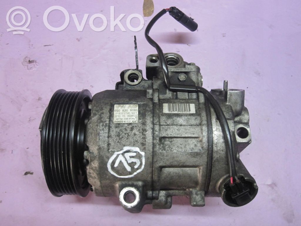 Kompresor / Sprężarka klimatyzacji A/C — Volkswagen Polo V 6R (2009-2011)